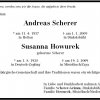 Scherer Andreas 1937-2009 Todesanzeige